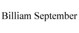 billiam september