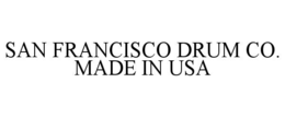 san francisco drum co. made in usa