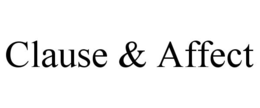 clause & affect