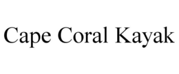 cape coral kayak