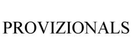 provizionals