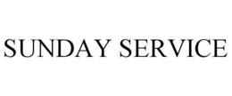 sunday service