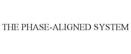 the phase-aligned system