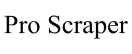 pro scraper