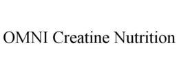 omni creatine nutrition
