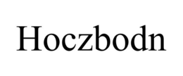 hoczbodn