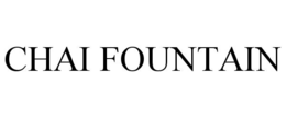 chai fountain