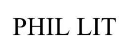 phil lit