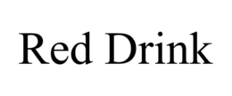 red drink