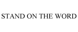 stand on the word