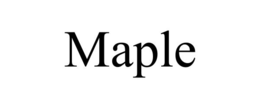 maple