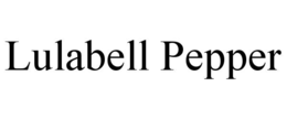 lulabell pepper