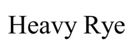 heavy rye