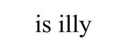 is illy