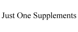 just one supplements