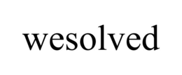 wesolved