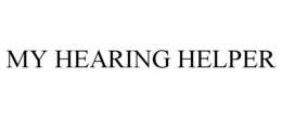 my hearing helper