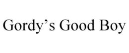 gordy’s good boy