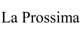 la prossima