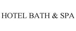 hotel bath & spa