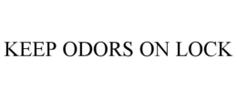 keep odors on lock