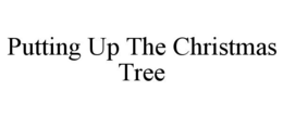 putting up the christmas tree