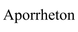 aporrheton