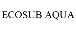 ecosub aqua