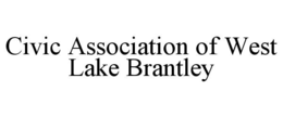 civic association of west lake brantley