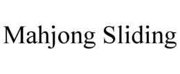 mahjong sliding