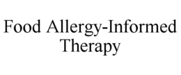 food allergy-informed therapy