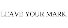 leave your mark