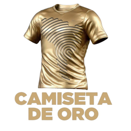 camiseta de oro