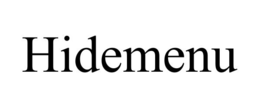 hidemenu
