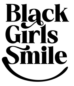 black girls smile