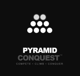 pyramid conquest compete - climb - conquer