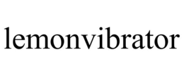 lemonvibrator