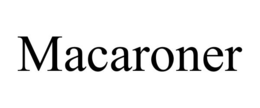 macaroner
