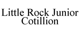 little rock junior cotillion