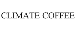 climate coffee