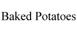 baked potatoes