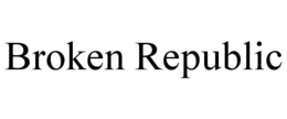 broken republic