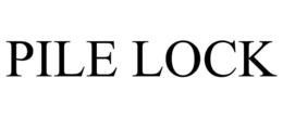 pile lock