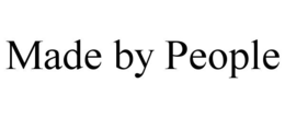 made by people