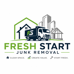 fs fresh start junk removal clear space. create value. start fresh.