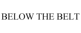 below the belt