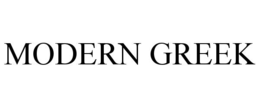 modern greek