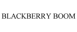 blackberry boom