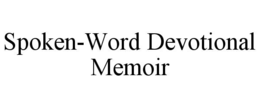 spoken-word devotional memoir