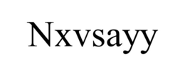 nxvsayy